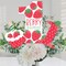 Big Dot of Happiness Berry First Birthday - Sweet Strawberry - Fruit 1st Birthday Party Centerpiece Sticks - Table Toppers - Set of 15